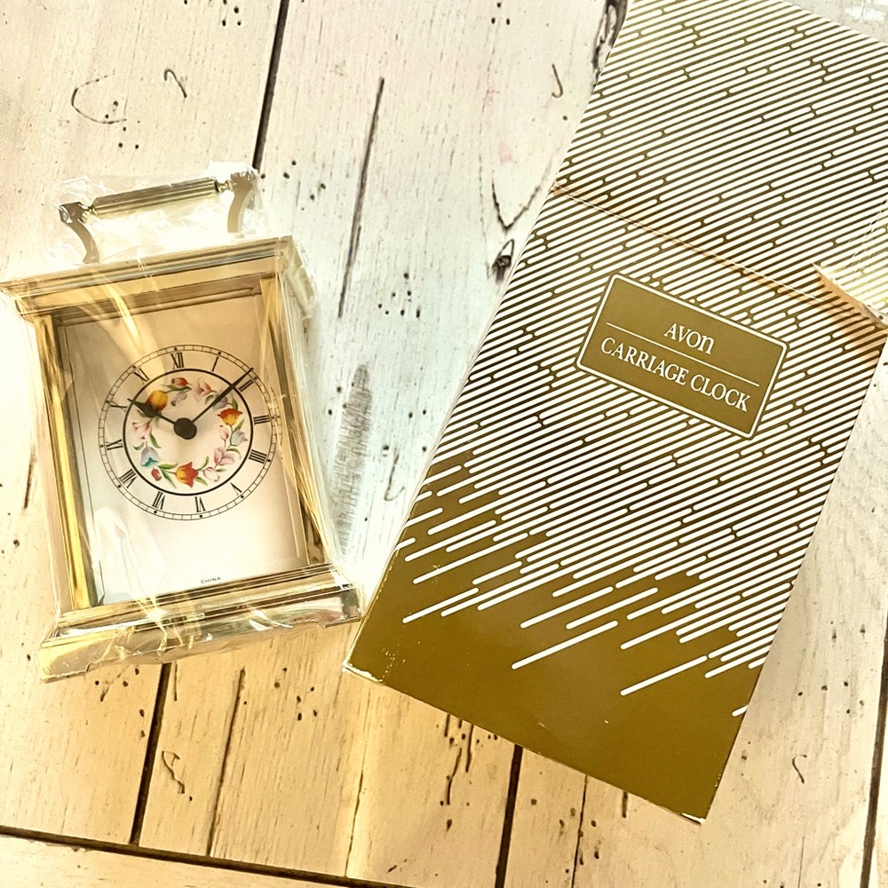Avon carriage clock
